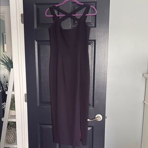Elegant Black Sleeveless Dress